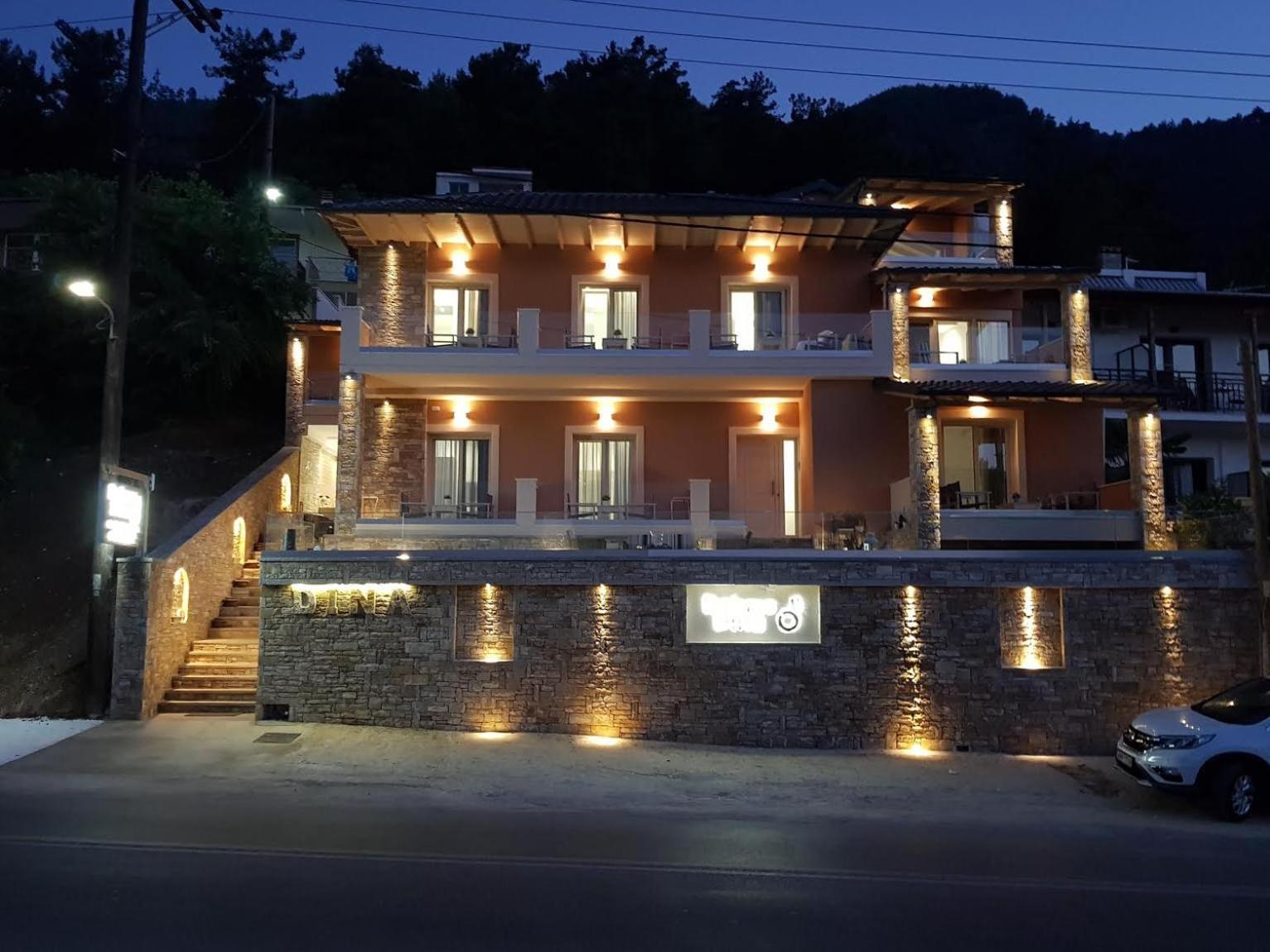 Apartamento Deluxe Dina Skala Potamia  Exterior foto